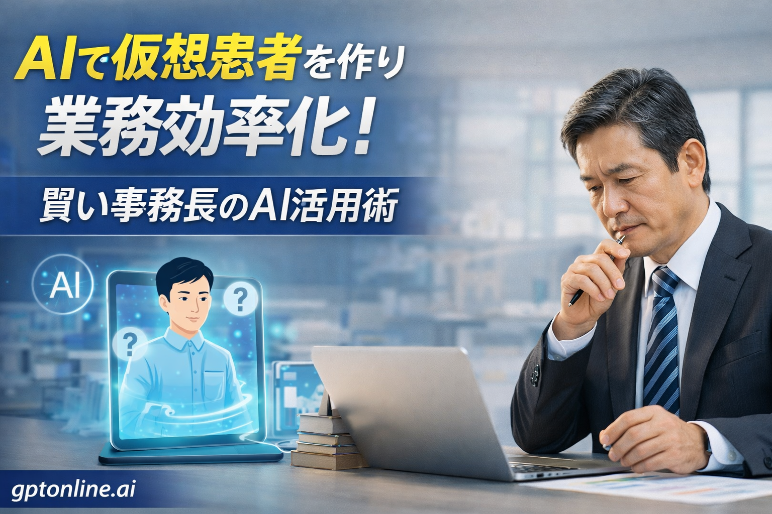 あなたが現在見ているのは 「AIに仕事を奪われる」は本当か――事務長こそAIを使いこなすべき理由
