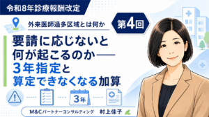 投稿についてもっと詳しく 要請に応じないと何が起こるのか――3年指定と算定できなくなる加算（第4回／全5回）