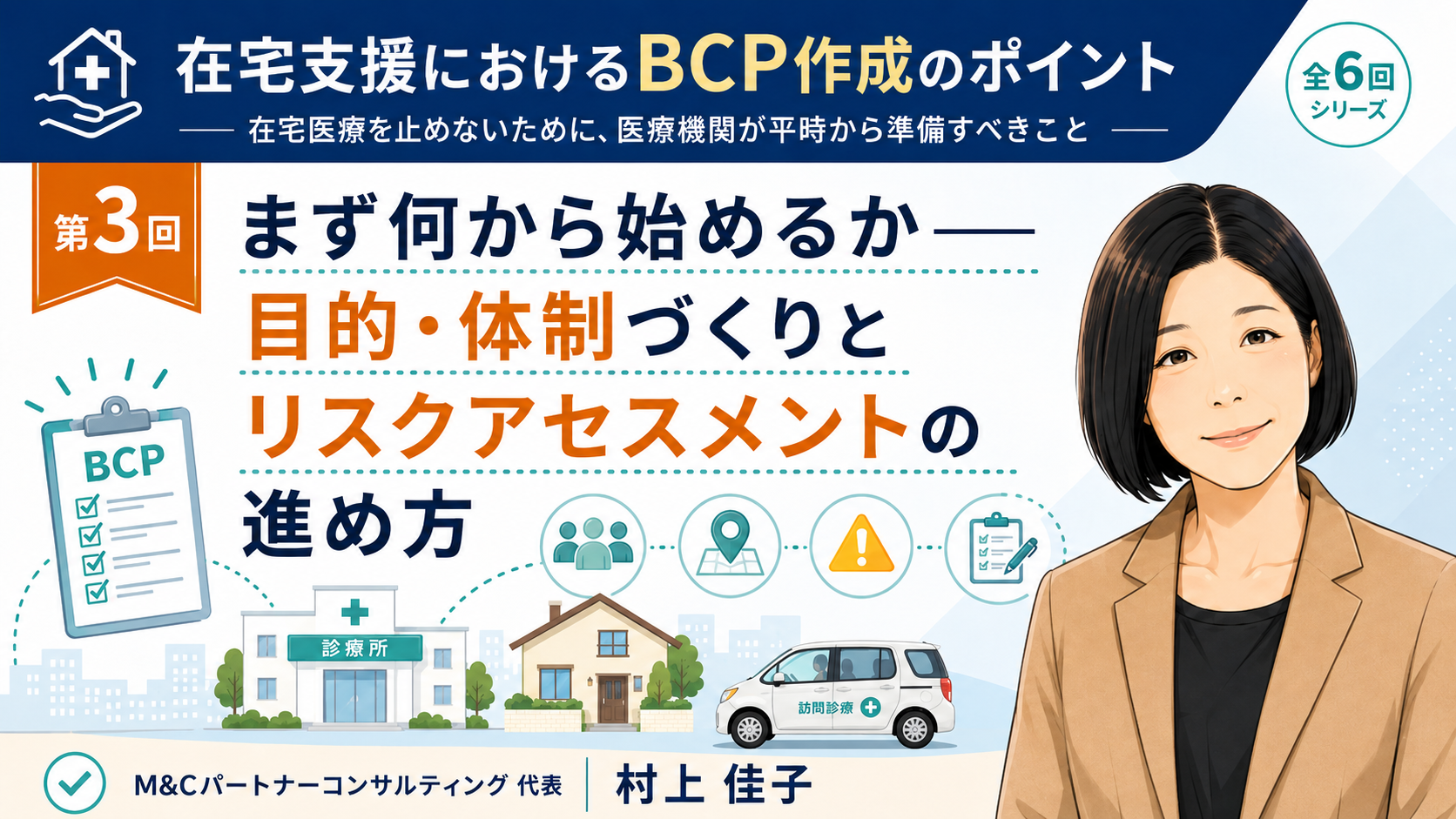 あなたが現在見ているのは まず何から始めるか――目的・体制づくりとリスクアセスメントの進め方（第3回／全6回）