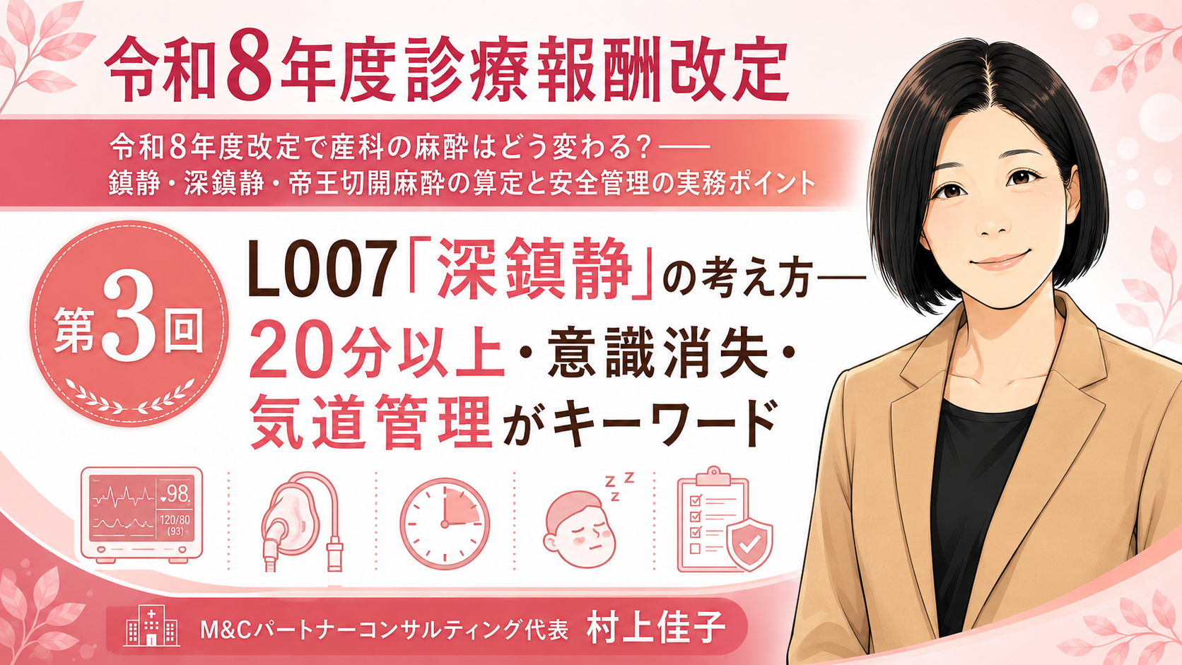あなたが現在見ているのは L007「深鎮静」の考え方――20分以上・意識消失・気道管理がキーワード（第3回／全6回）