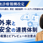 救急外来と医療安全の連携体制――専任医師の配置とピアレビューの注意点（第4回／全6回）