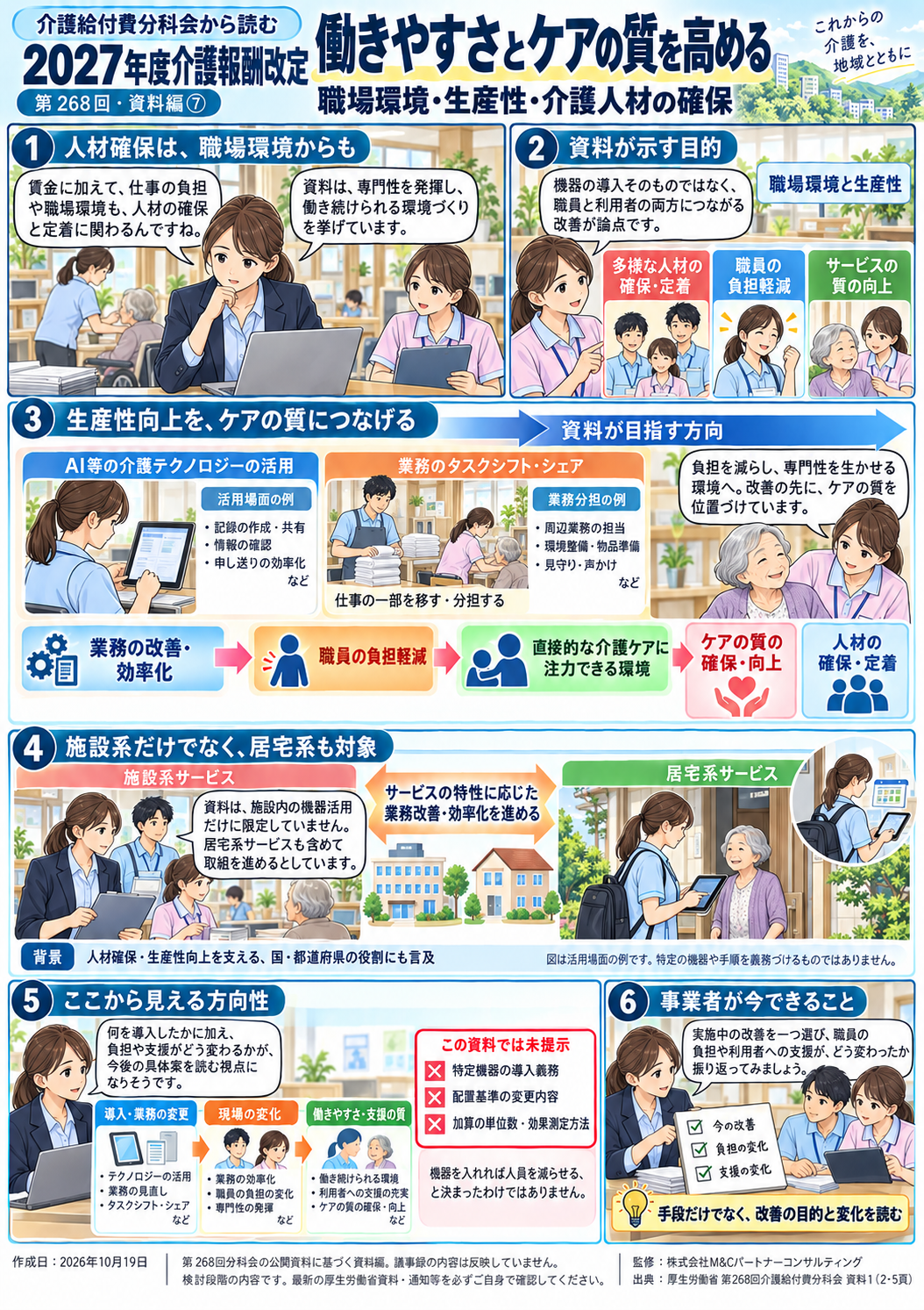 第7回 職場環境と生産性をどう改善するのか――介護人材の確保とサービスの質の漫画