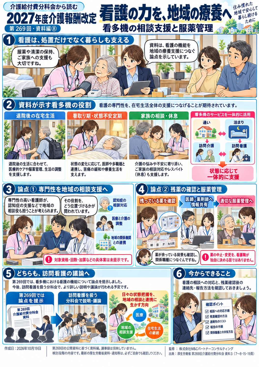 第8回 看多機の看護機能を、地域の療養支援へどうつなぐのか――専門的な相談支援と服薬管理の漫画
