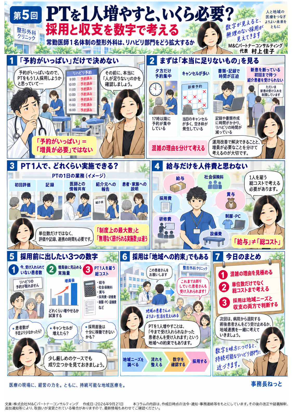 第5回 PTを1人増やすと、いくら必要？――採用と収支を数字で考えるの漫画