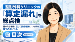 投稿についてもっと詳しく 整形外科クリニックの「算定漏れ」を総点検――行った診療を、正しく診療報酬につなげる8つのポイント　目次